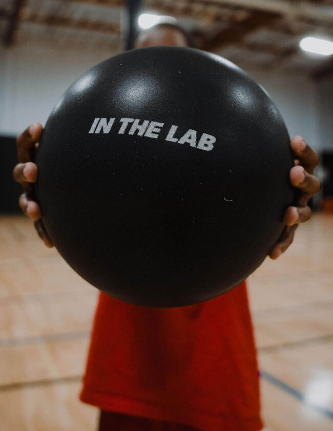 silent indoor basketball
