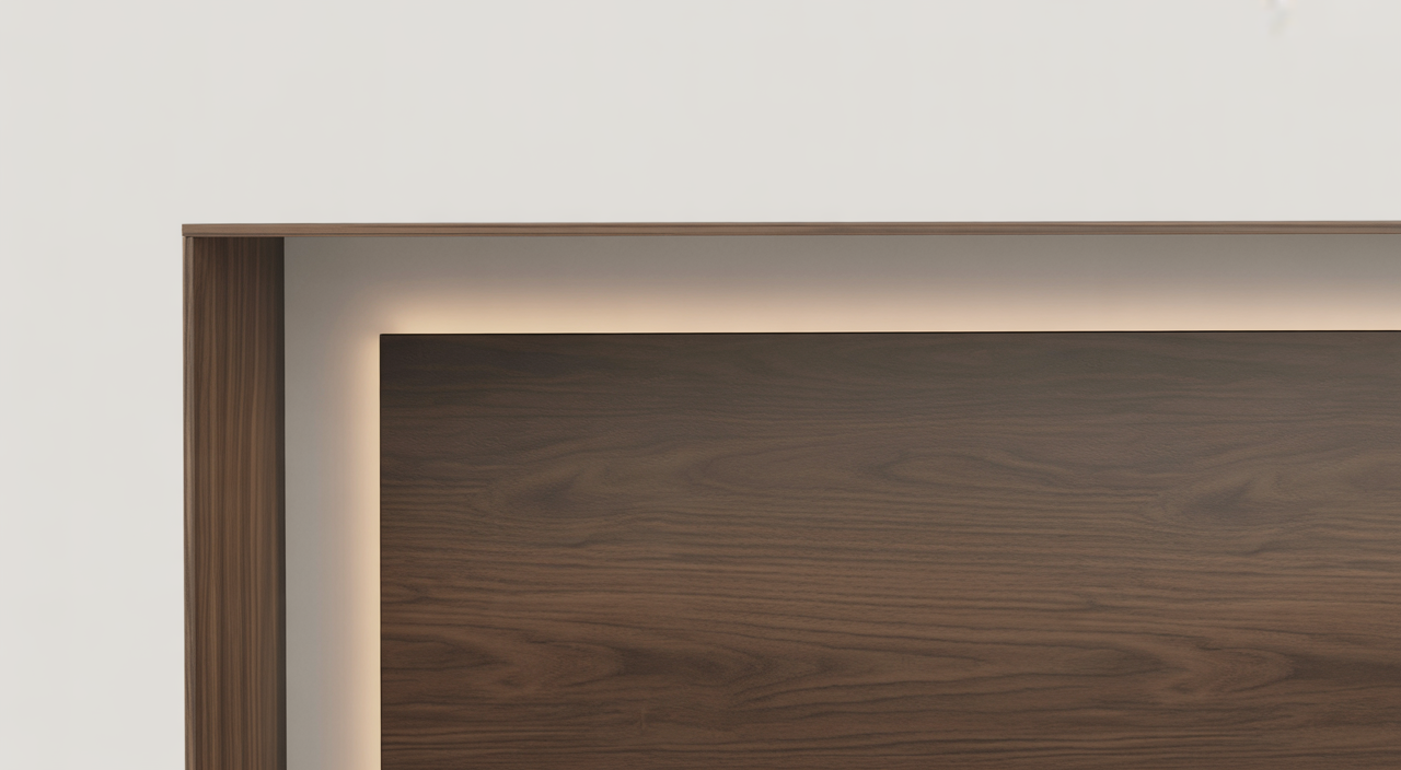 Modern media wall design with integrated shelving and television in a stylish UK living room