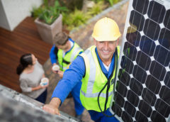 solar panel installation