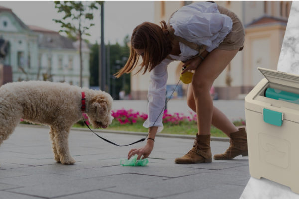 dog waste station