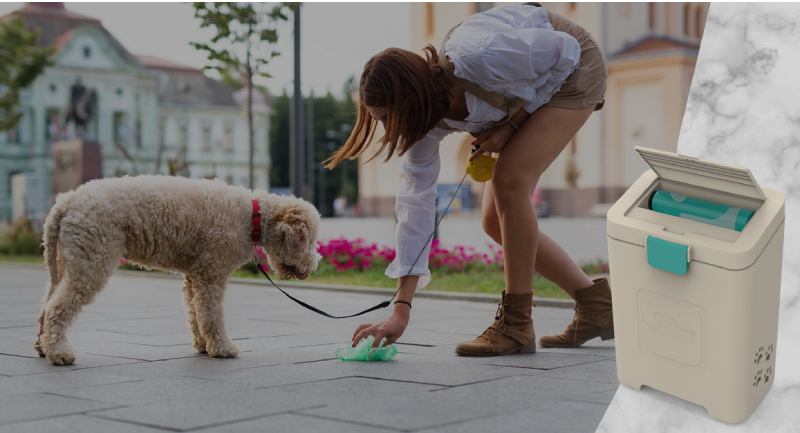 dog waste station