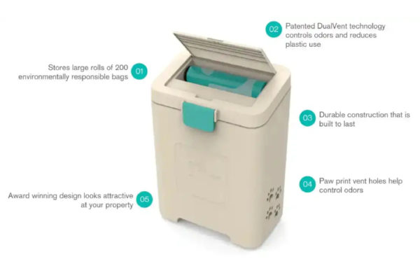 dog poop disposal system