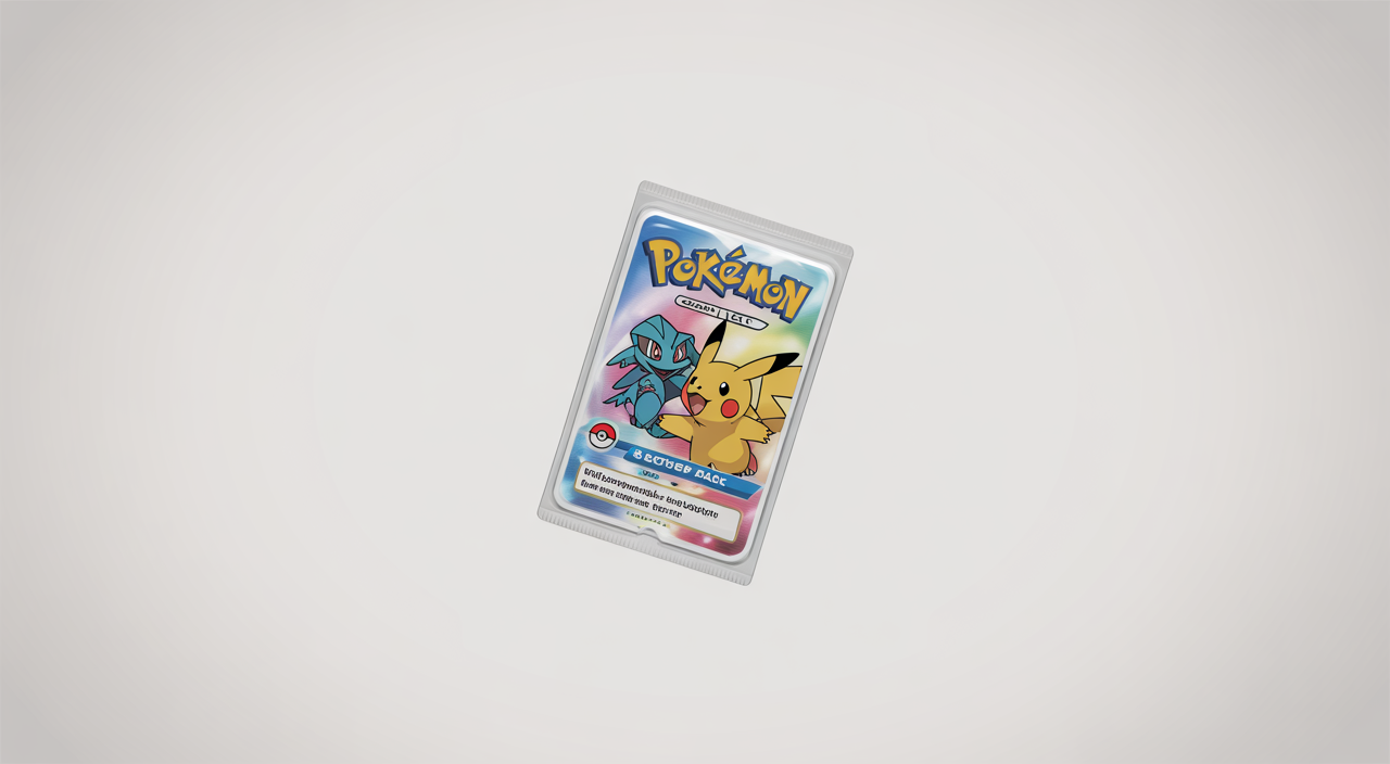 Sealed rare Pokémon card packs arranged for collectors and investors